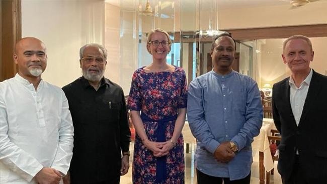 british high commissioner sarah cook met with jatiya party leaders