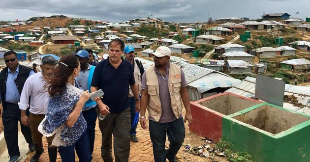 british minister at rohingya camp