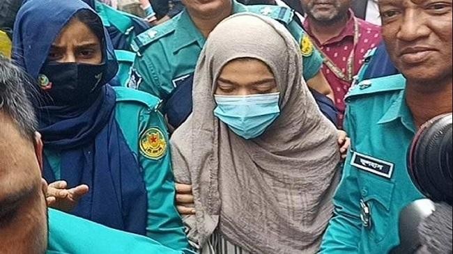 bushra send to prison