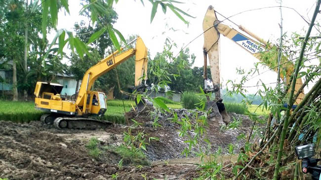 canal re excavation