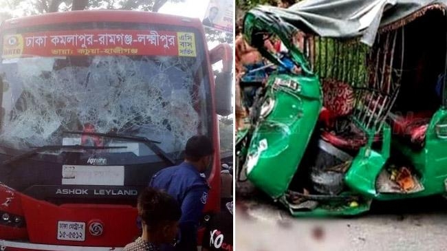 chandpur bus cng clash