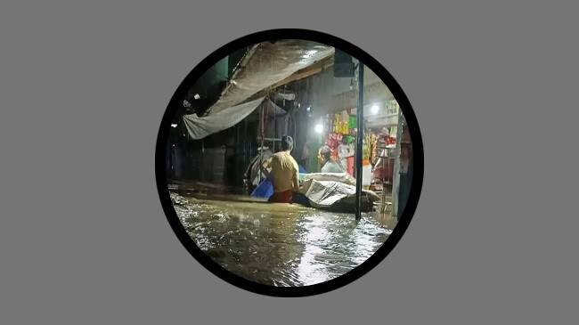 টানা বৃষ্টি ও পাহাড়ি ঢলে চট্টগ্রামে পানিবন্দি সাড়ে ৪ লাখ মানুষ