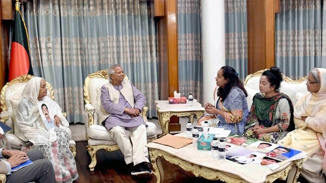 chief adviser to the interim government prof muhammad yunus
