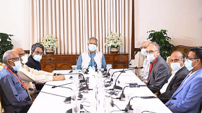 chief advisor dr muhammad yunus meeting consensus commission