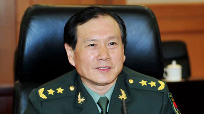 chinese defence minister wei fenghi