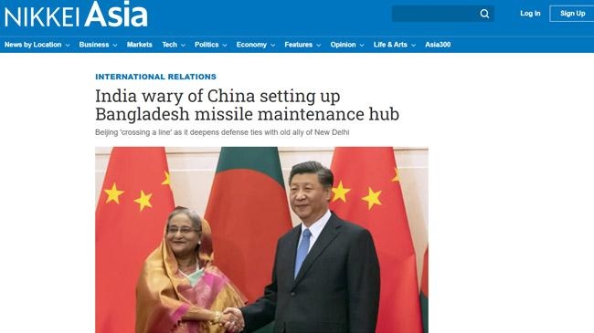 chinese missiles in bangladesh