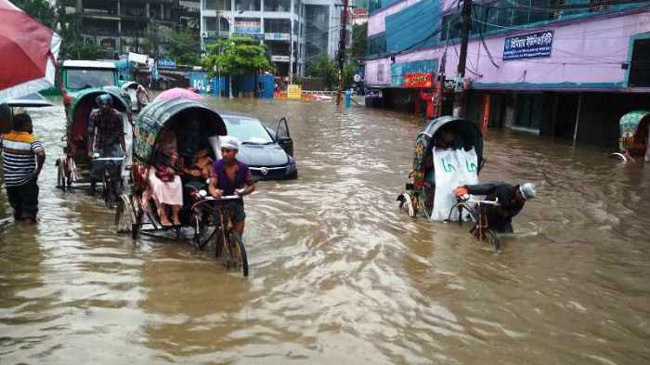 chittagong waterlogging