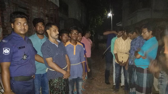 chuadanga arrest 13 accused