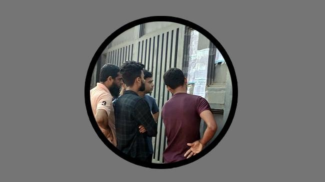closure notices are hanging in factories in savar