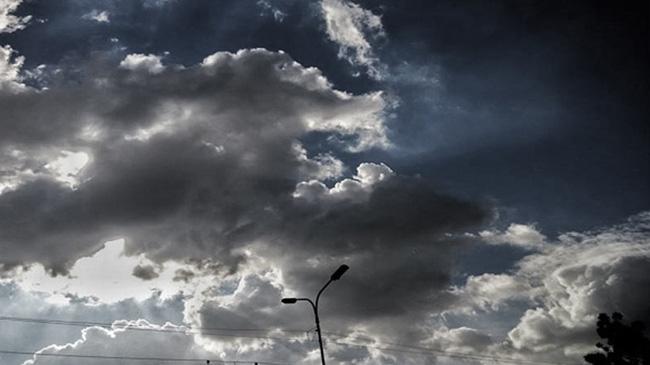 cloudy skies