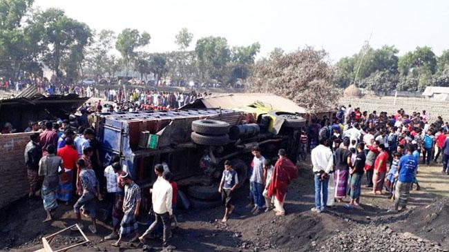 coal truck accident