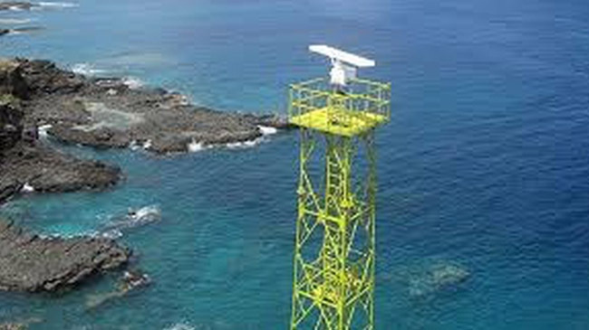 coastal radar chain network