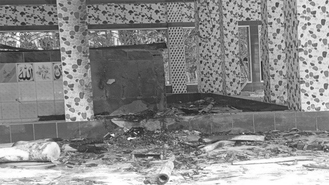comilla shrine home vandalism fire 2