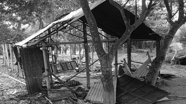 comilla shrine home vandalism fire 3