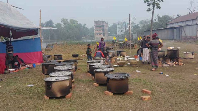 cooking biryani for voters