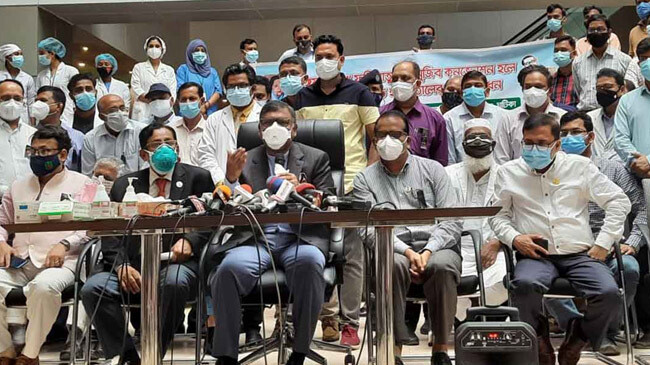 covid fileld hospital health minister