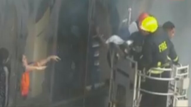 crane fire service
