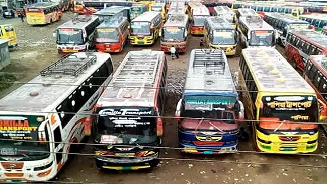 cumilla bus bnp rally