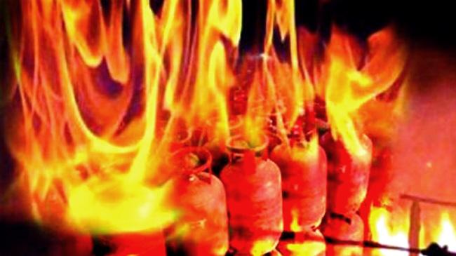 cylinder blast