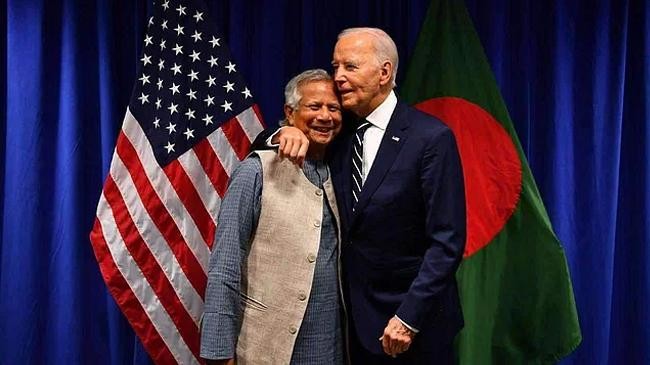 d. yunus and biden