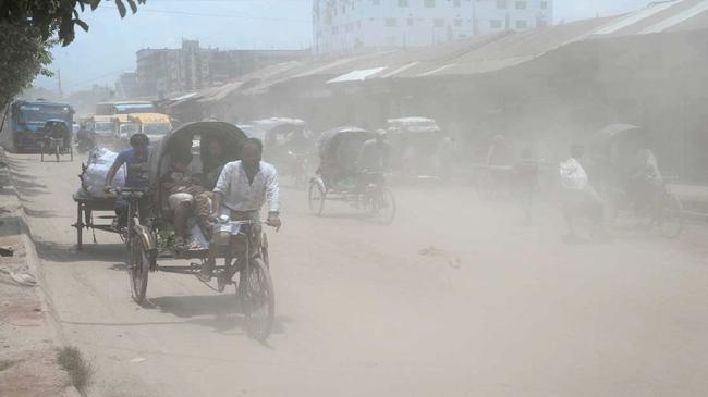 dhaka air pollusion