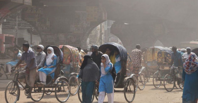 dhaka air pollution