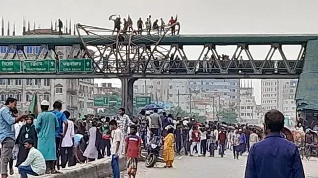 dhaka chattogram highway in kajla area