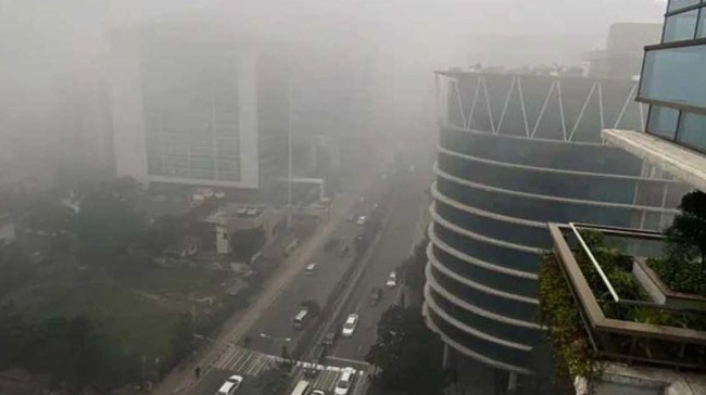 dhaka fog