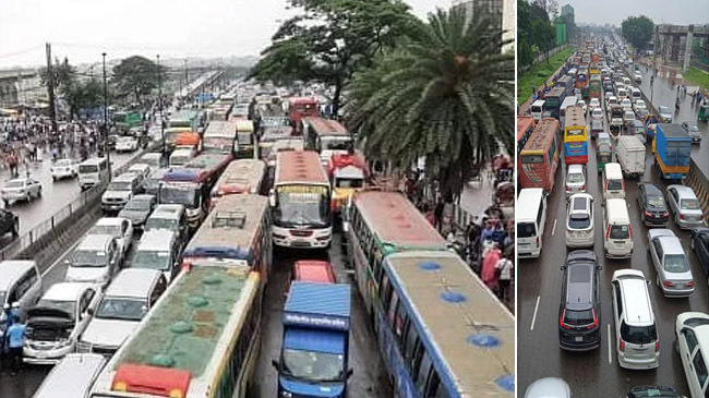 dhaka gazipur traffic jam