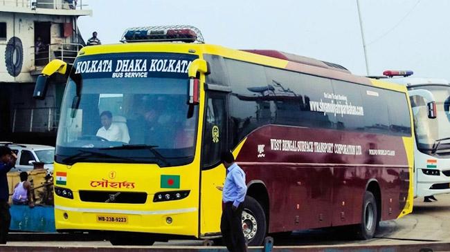dhaka kolkata bus service