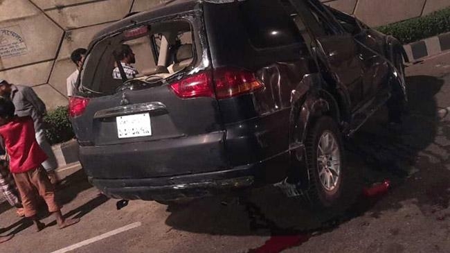 dhaka mohakhali road accident car