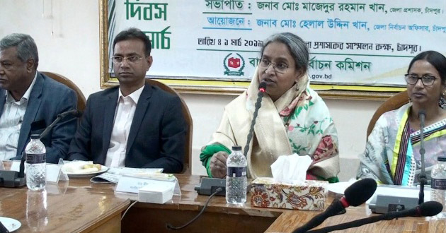 dipu moni said the purpose for voter day
