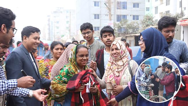 distribution of clothing