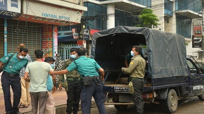 dmp arrested 383 dhaka second day