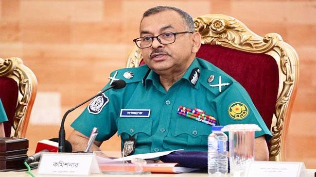 dmp commissioner sheikh md sajjat ali