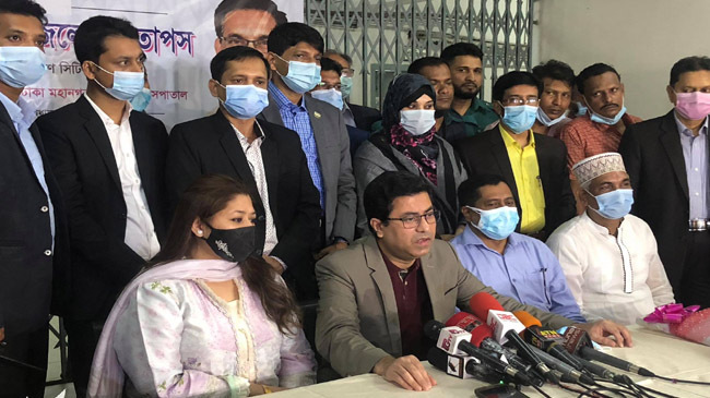 dncc mayor fazle tapas