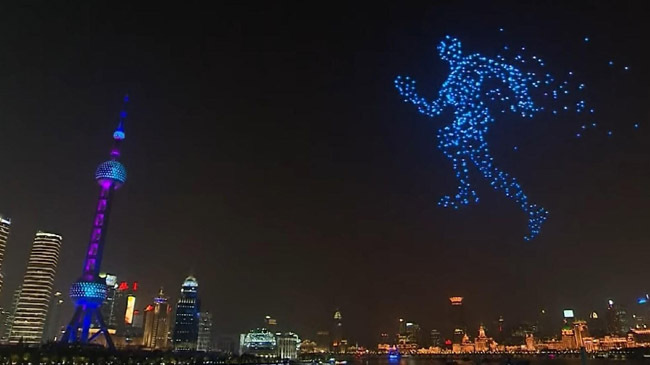 drone show dhaka