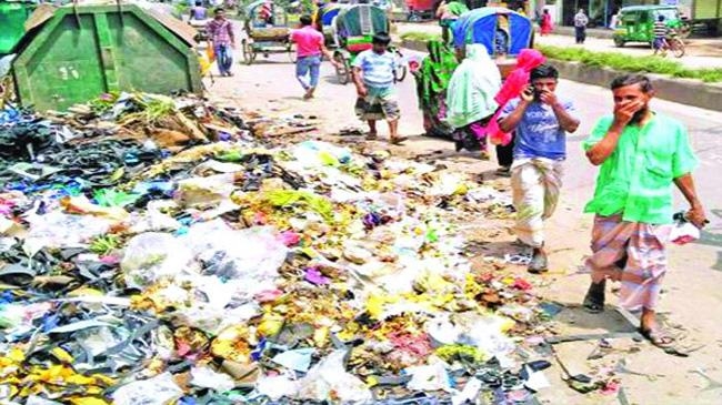dumping dhaka