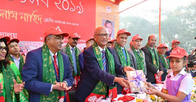 education minister distribution of textbook