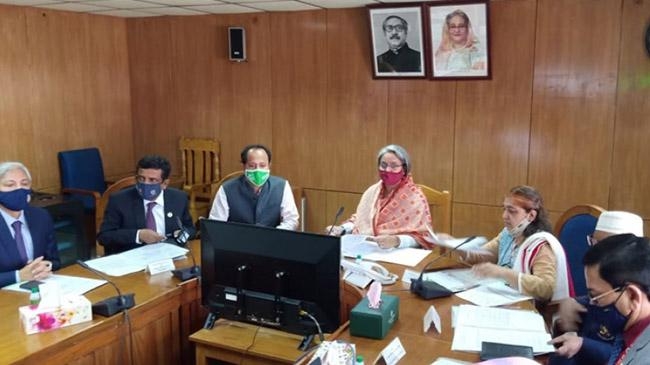 education minister press conference