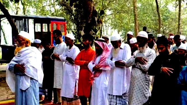 eid celebrations in 16 villages of jamalpur today sunday