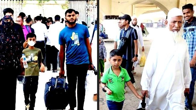 eid holidaymakers in rush of home goers ahead of eid ul fitr