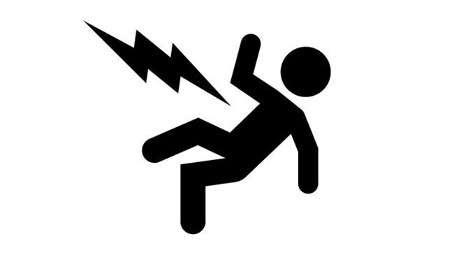 electrocuted
