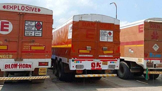explosives reached bangladesh india inner