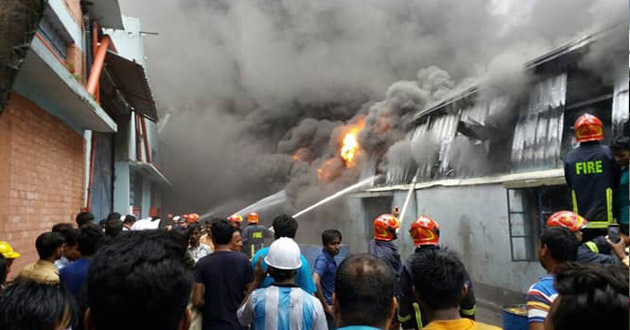 factory fire in gazipur