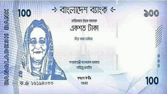 fake 100 taka note