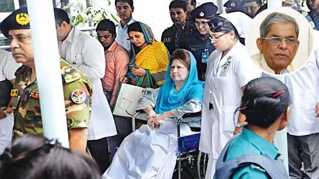 fakhrul about khaleda
