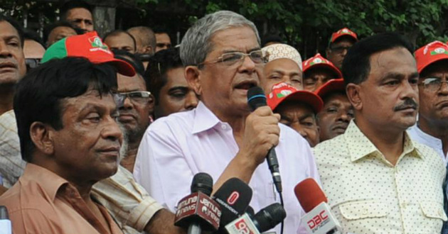 fakhrul islam talking to media