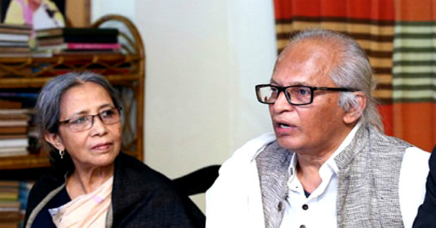 farhad mazhar and his wife