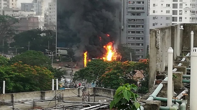 fire at kolyanpur